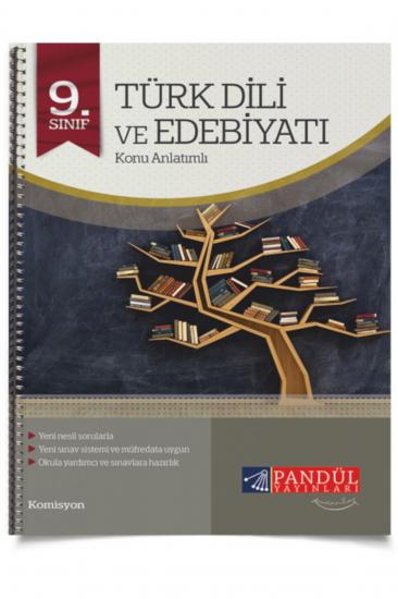 Pandül Yayınları 9. Sınıf Türk Dili ve Edebiyatı Defteri