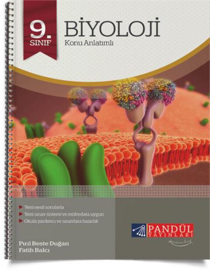Pandül Yayınları 9. Sınıf Biyoloji Defteri