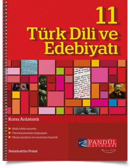 Pandül Yayınları 11. Sınıf Edebiyat Defteri