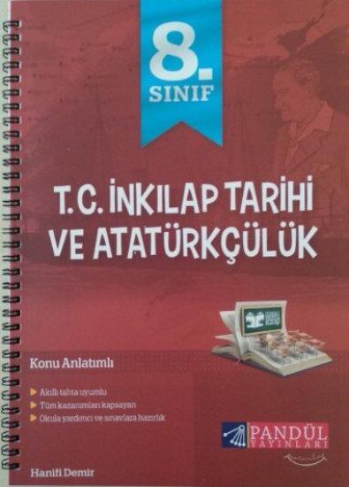 Pandül Yayınları 8. Sınıf T.C. İnkılap Tarihi ve Atatürkçülük Defteri