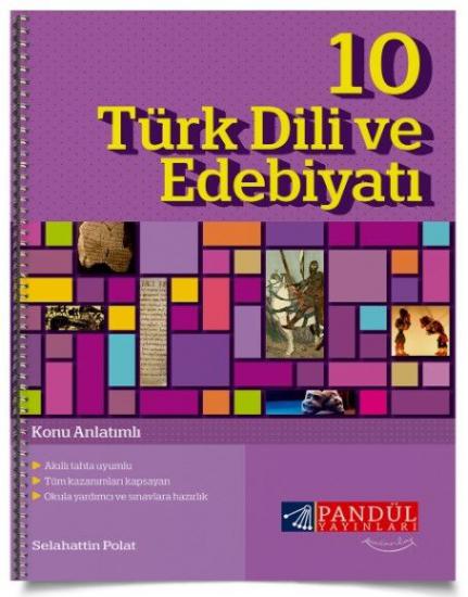 Pandül Yayınları 10. Sınıf Edebiyat Defteri