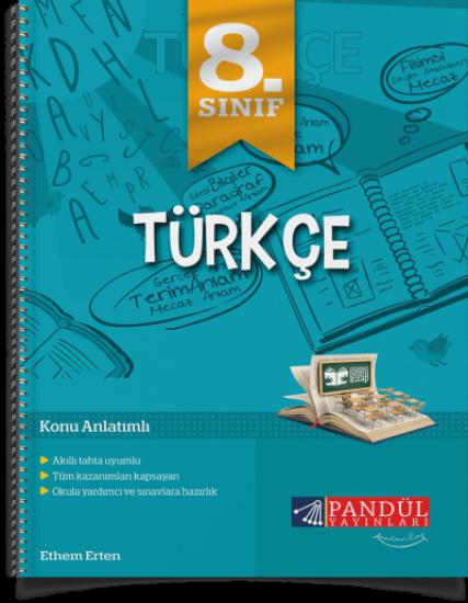 Pandül Yayınları 8. Sınıf Türkçe Defteri
